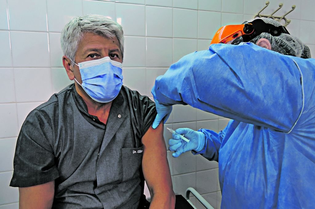 "Me sentí un privilegiado dentro de la población del mundo por poder acceder a una vacuna que me puede proteger de esta pandemia"