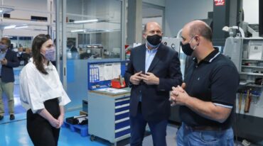 El gobernador Omar Perotti recorrió en noviembre la firma santafesina Terragene