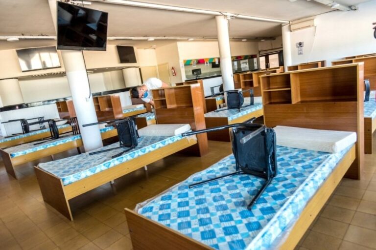 Nuevamente a disposición. El Centro de Aislamiento Rosario para pacientes leves de coronavirus está lista para recibir pacientes. Gentileza: prensa Municipalidad de Rosario.