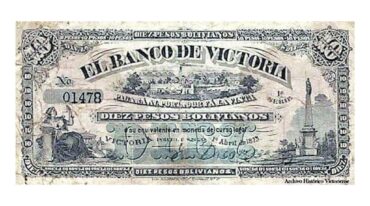 El billete del Banco Victoria tuvo un papel protagonista durante las décadas finales del siglo XIX.