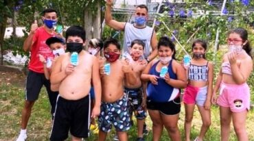 El objetivo es generar conciencia sobre el uso racional del agua bajo la consigna de cuidarla y divertirse en forma colaborativa. Gentileza.