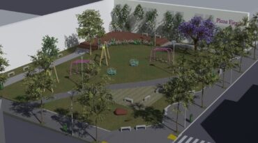 La maqueta virtual presentada por el municipio Gentileza: Prensa Municipalidad de La Paz