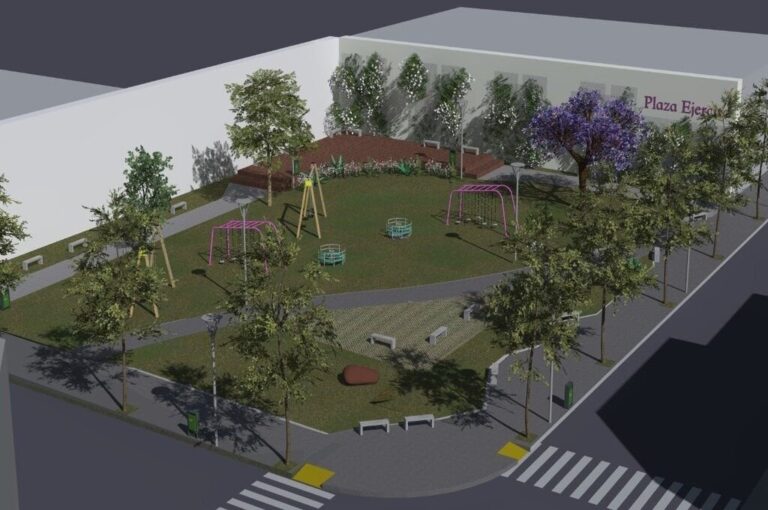 La maqueta virtual presentada por el municipio Gentileza: Prensa Municipalidad de La Paz