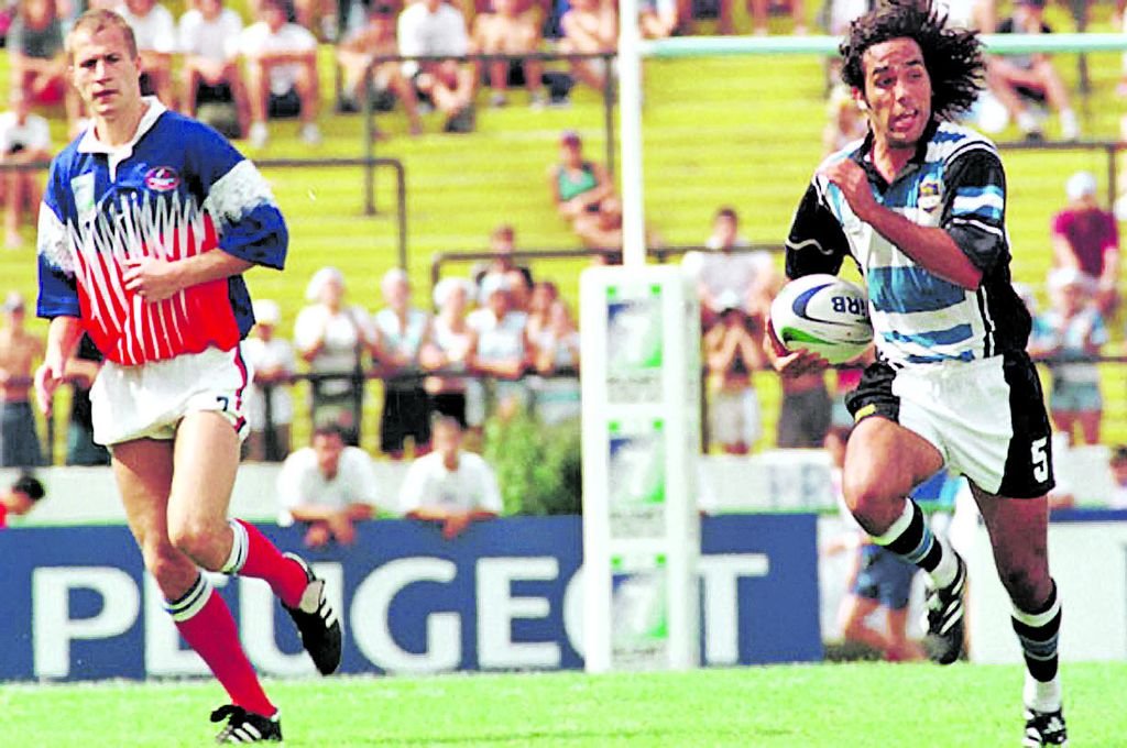 El paranaense Martín Gaitán fue parte de aquella Copa Mundial de Seven con una gran performance.