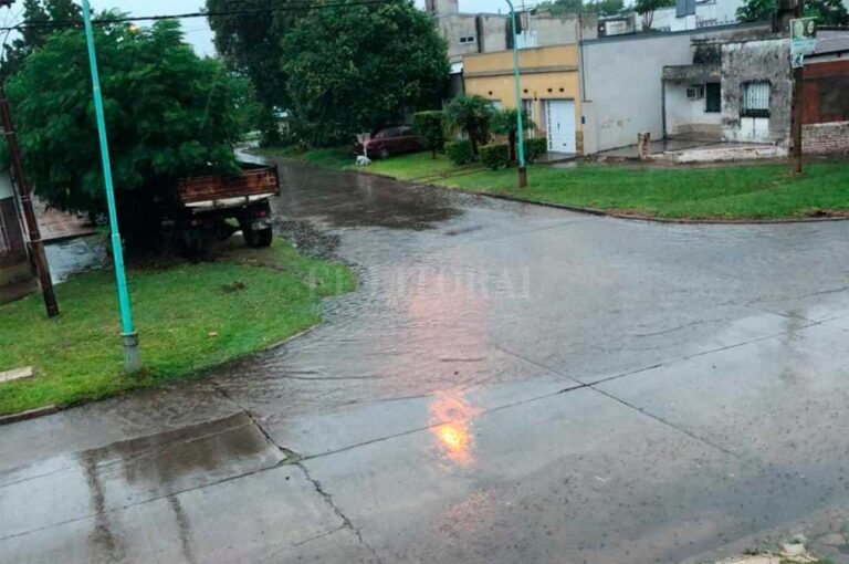 La zona de calle Chaco y Av del Trabajo  Periodismo Ciudadano / WhatsApp