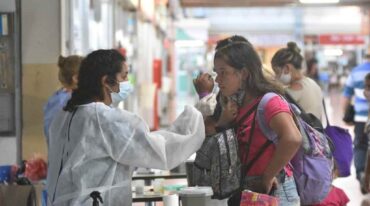 Este lunes se realizaron controles de anosmia en estación de micros de la ciudad. "Hay buena predisposición de los viajeros"