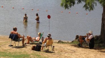 Turistas en Gualeguaychú