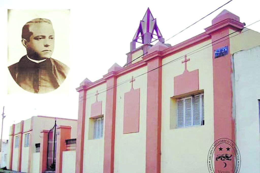 El sacerdote José Recalde realizó gestiones para la construcción de la capilla del Perpetuo Socorro.