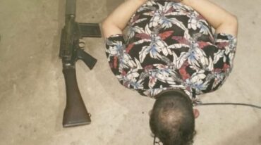 El hombre detenido