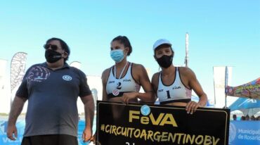Fernanda Pereyra y Ana María Gallay (Nº 1) debieron conformarse con el segundo lugar
