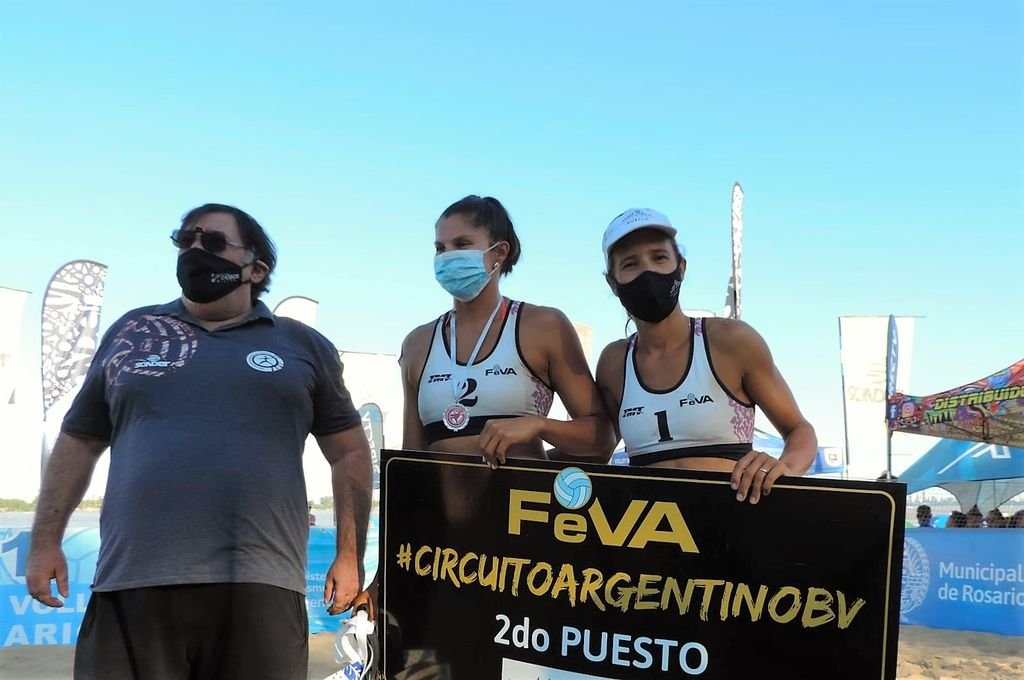 Fernanda Pereyra y Ana María Gallay (Nº 1) debieron conformarse con el segundo lugar