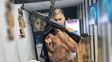 La foto que subió a sus redes Zaramay. Gentileza