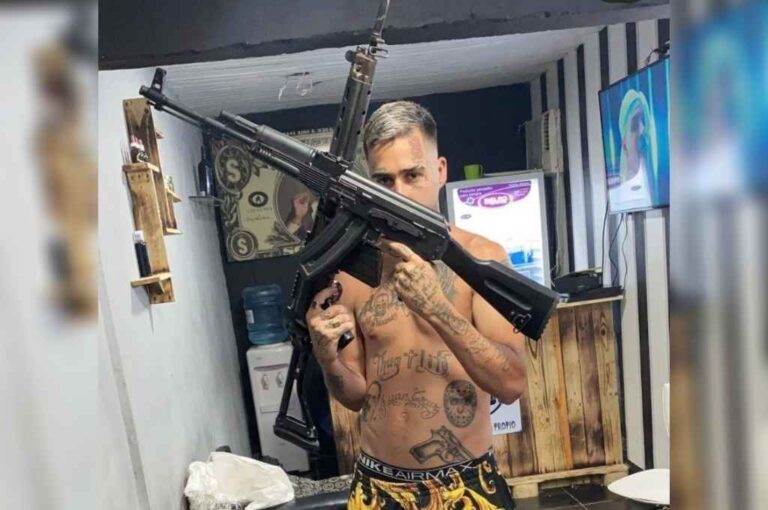 La foto que subió a sus redes Zaramay. Gentileza