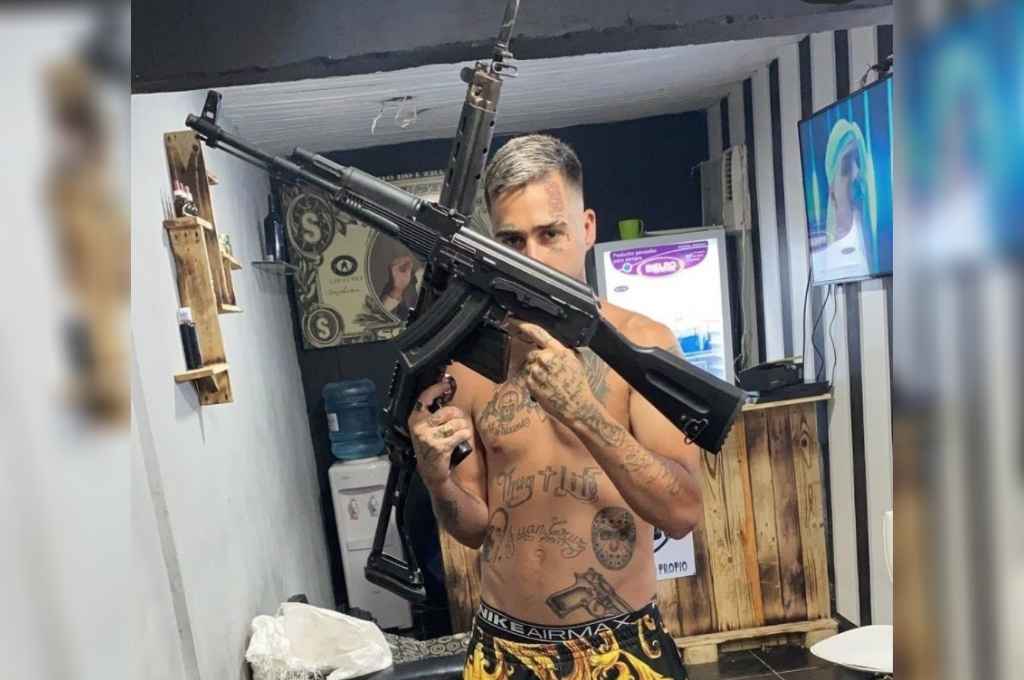 La foto que subió a sus redes Zaramay. Gentileza