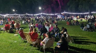 El público asistió en gran número a los carnavales de María Susana. Mirador Provincial