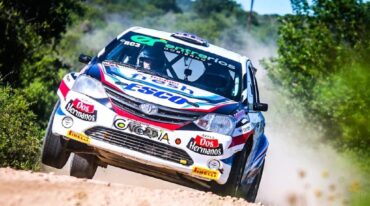 El piloto del equipo concordiense CEO Rally Team