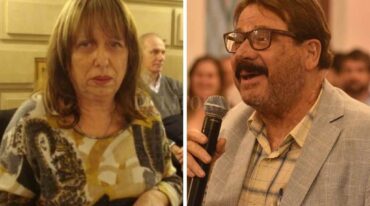 Los justicialistas Cristina Berra y Eduardo Rosconi apoyan la gestión del gobernador Omar Perotti pero finalmente no se sumaron al bloque Lealtad. (Fotos A y B).    Archivo El Litoral