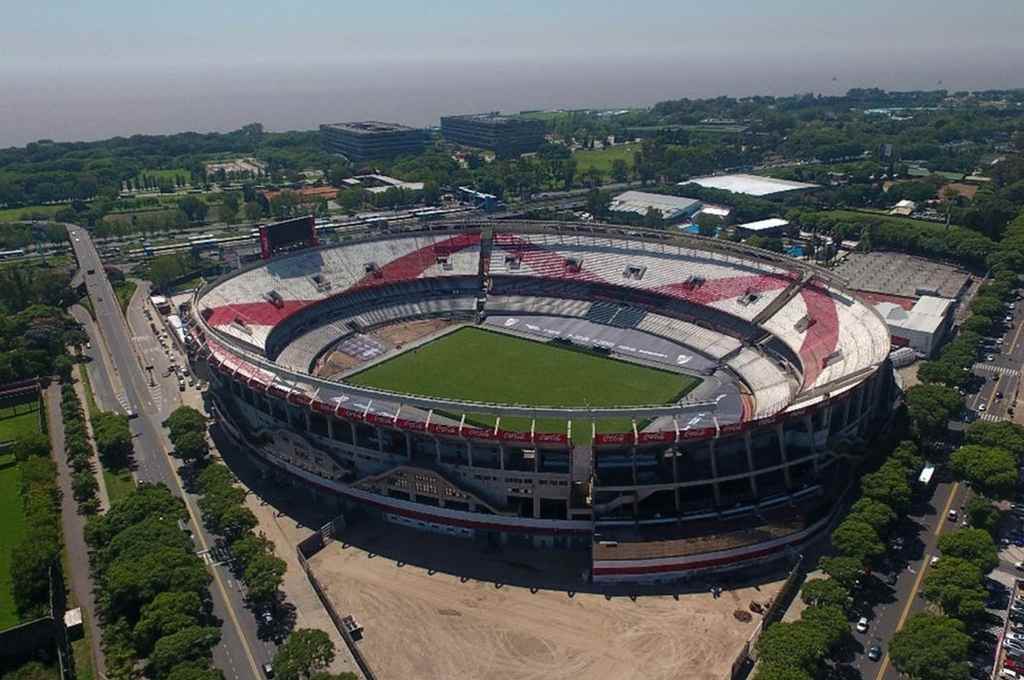 Todo listo. River ya tiene al Monumental en condiciones para jugar mañana ante Rosario Central