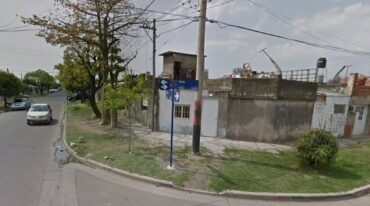 El homicidio de Leonel Darío Gallegos fue el número 16 en lo que va de febrero de este año en el departamento Rosario. Captura de Google