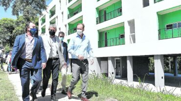 En ocasión de la visita del ministro Jorge Ferraresi