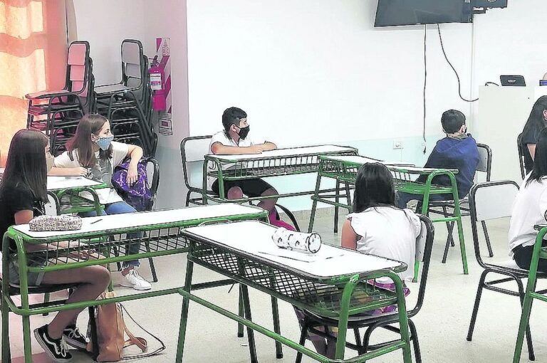En Concordia inició el desafío de regresar a las aulas en plena pandemia.
