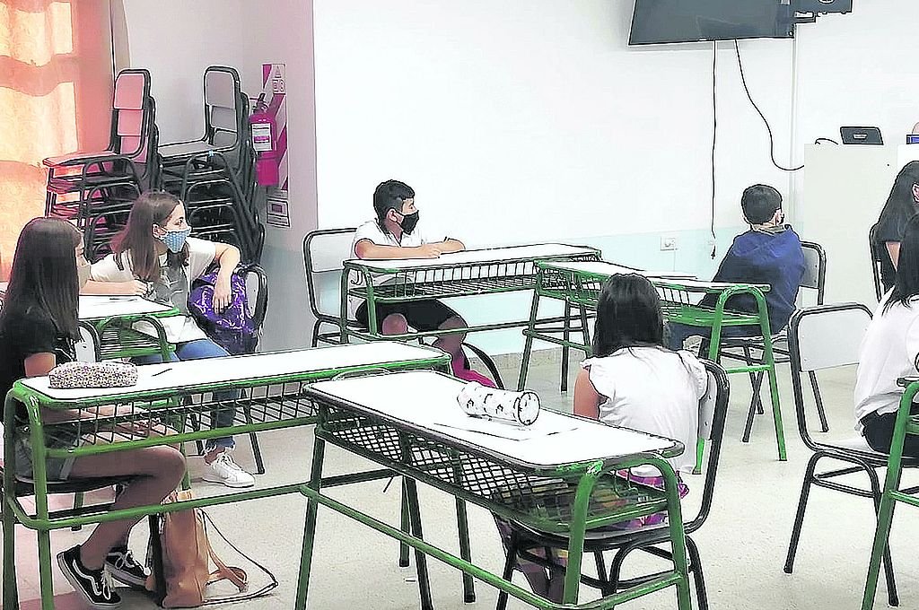 En Concordia inició el desafío de regresar a las aulas en plena pandemia.