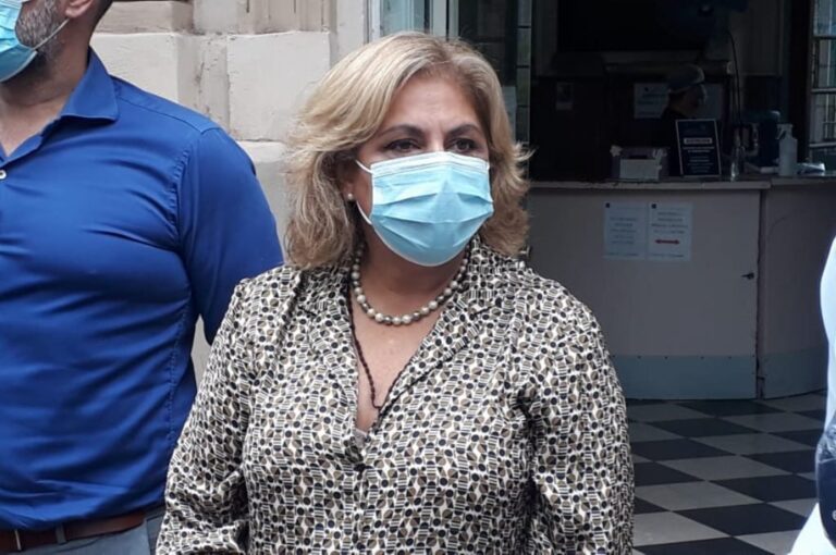 La ministra de Salud de Santa Fe