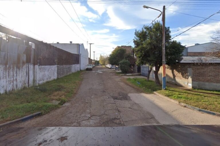 La cuadra donde se produjo el asesinato. Google Maps.