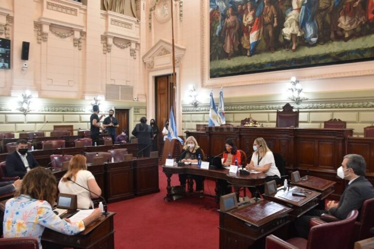 En el recinto de la Cámara