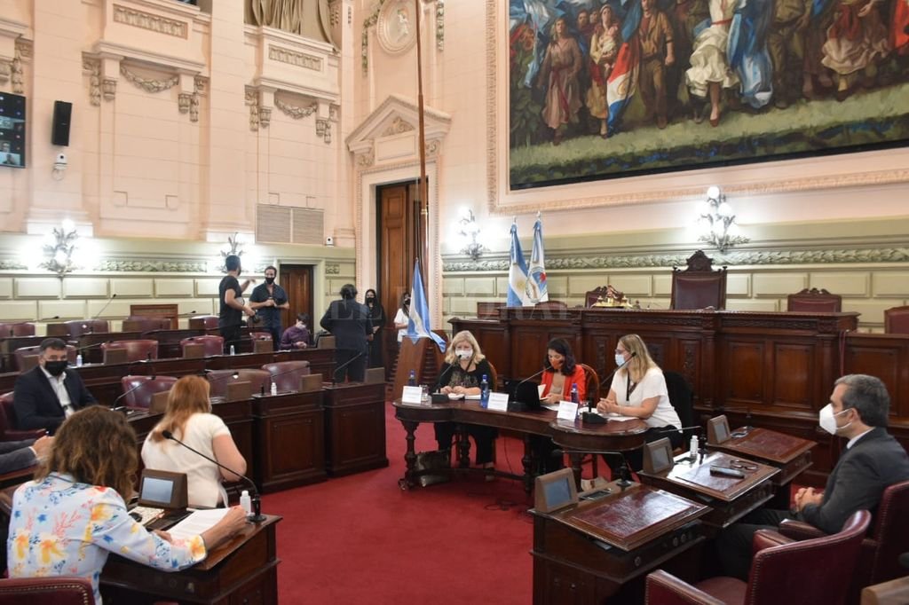 En el recinto de la Cámara