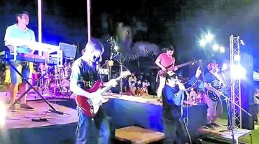 El grupo de rock Teloneros