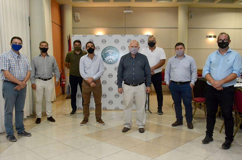 Miguel Lifschitz dialogó con las autoridades del Centro Comercial e Industrial de Rafaela y la Región. Gentileza