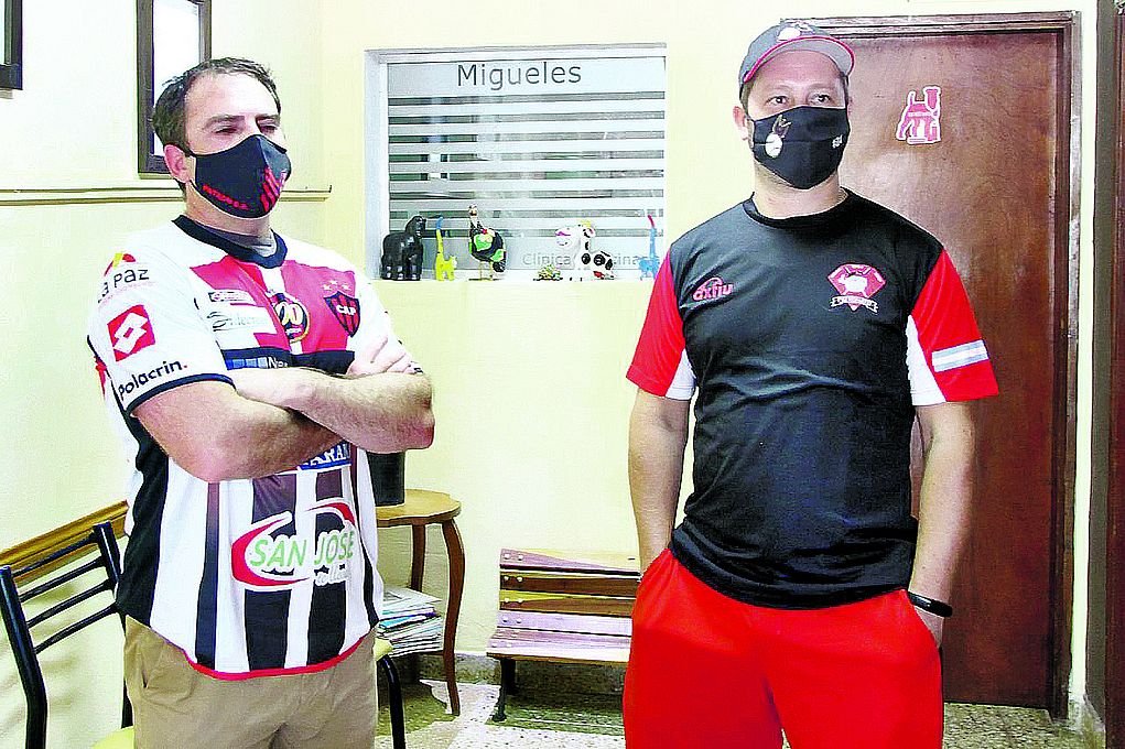 Joaquín Migueles e Iván Becic