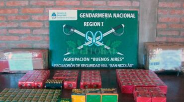 Los elementos hallados provenían de Santa Fe y tenían como destino la Ciudad Autónoma de Buenos Aires. Gentileza Prensa Gendarmería Nacional