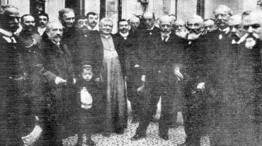 El Teniente Lucas Córdoba junto a Julio Argentino Roca. Gentileza Diario La Gaceta
