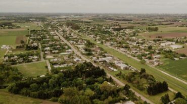 Crecimiento. Soldini es uno de los pueblos pujantes de la región. Facebook Comuna de Soldini