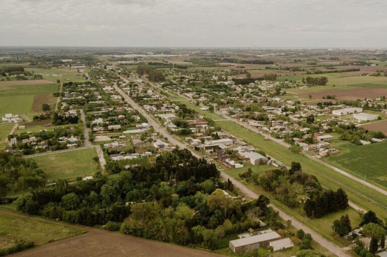 Crecimiento. Soldini es uno de los pueblos pujantes de la región. Facebook Comuna de Soldini