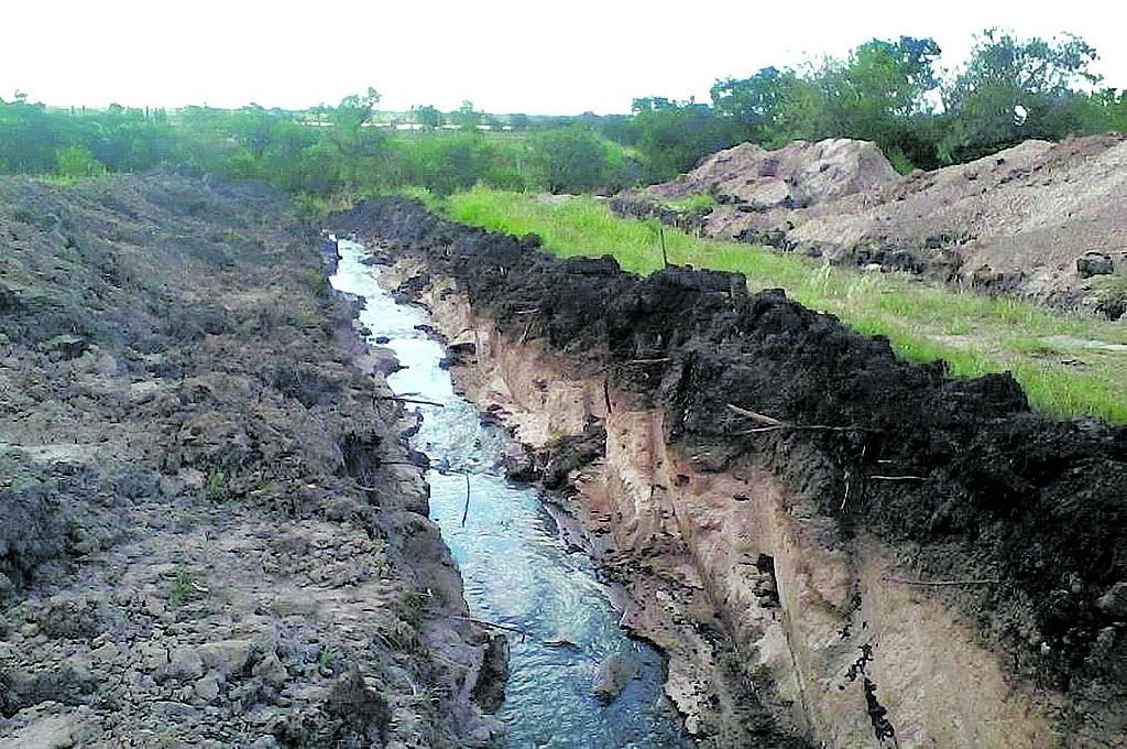El desagüe cloacal a cielo abierto