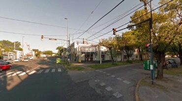La zona donde se produjo el hecho  Captura de Pantalla - Google Street View