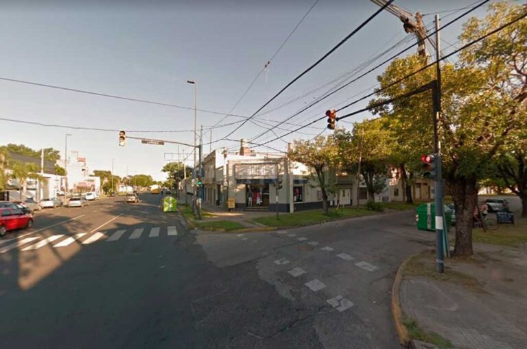 La zona donde se produjo el hecho  Captura de Pantalla - Google Street View