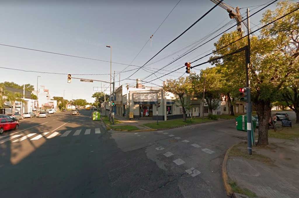 La zona donde se produjo el hecho  Captura de Pantalla - Google Street View
