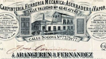 Folletín de la empresa Aranguren.