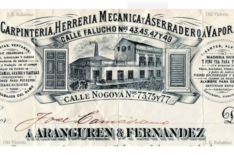 Folletín de la empresa Aranguren.