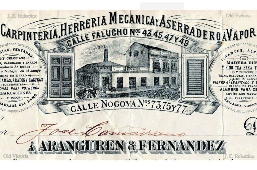 Folletín de la empresa Aranguren.