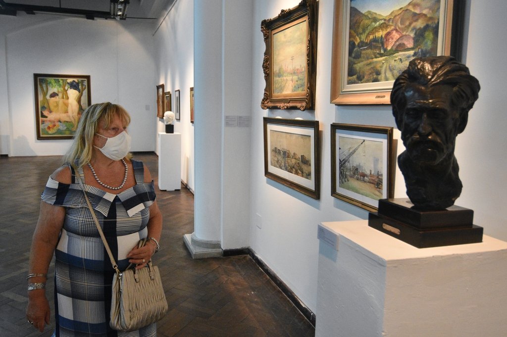 La muestra que se produjo para celebrar la reapertura del espacio y dejar inaugurada la temporada 2021 es 'Remontar un río. Pablo Aguirre