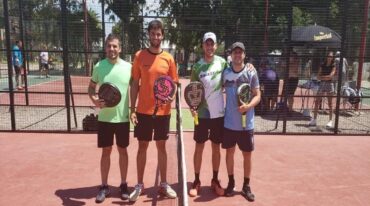 En el torneo Prepuntuable de la Asociación Paranaense de Pádel hubo casi 100 parejas más que el año pasado. PRENSA APAP