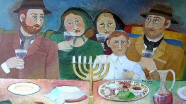 La artista Olga Blanck