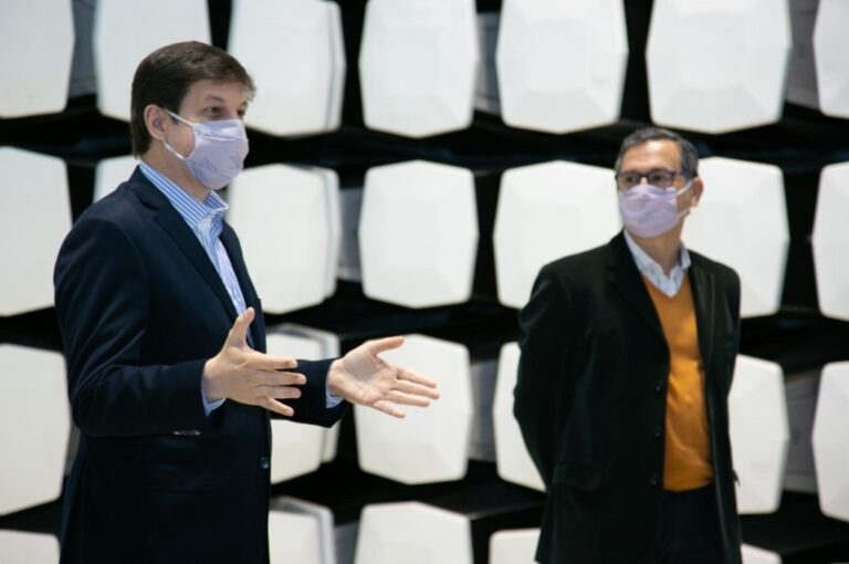 Fernando Peirano pasó esta semana por la provincia. Gentileza: prensa Presidencia de la Nación.