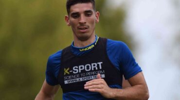 El uruguayo Martin Rabuñal ya se entrena en Central. Gentileza.