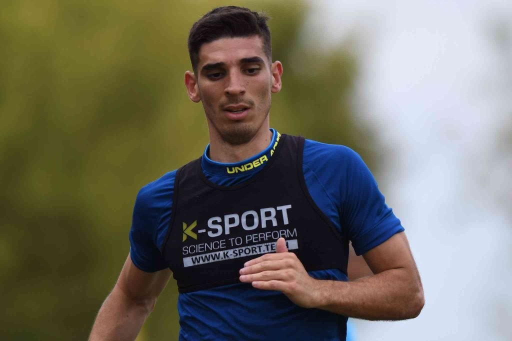 El uruguayo Martin Rabuñal ya se entrena en Central. Gentileza.